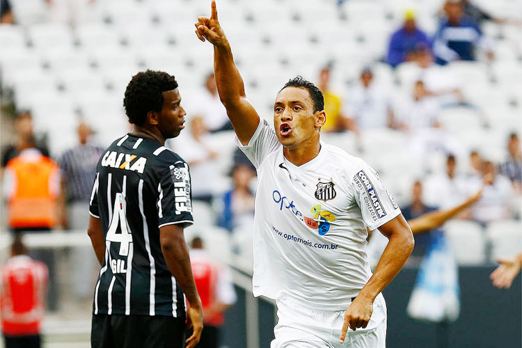 Após ser poupado na quarta, Ricardo Oliveira está confirmado no Santos