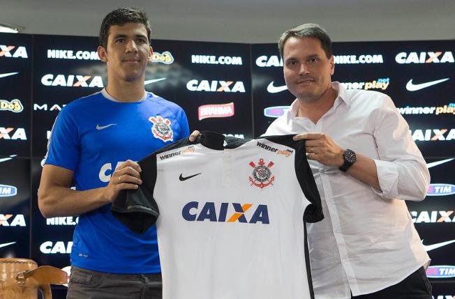 Balbuena foi apresentado oficialmente pelo Corinthians na tarde dessa sexta-feira
