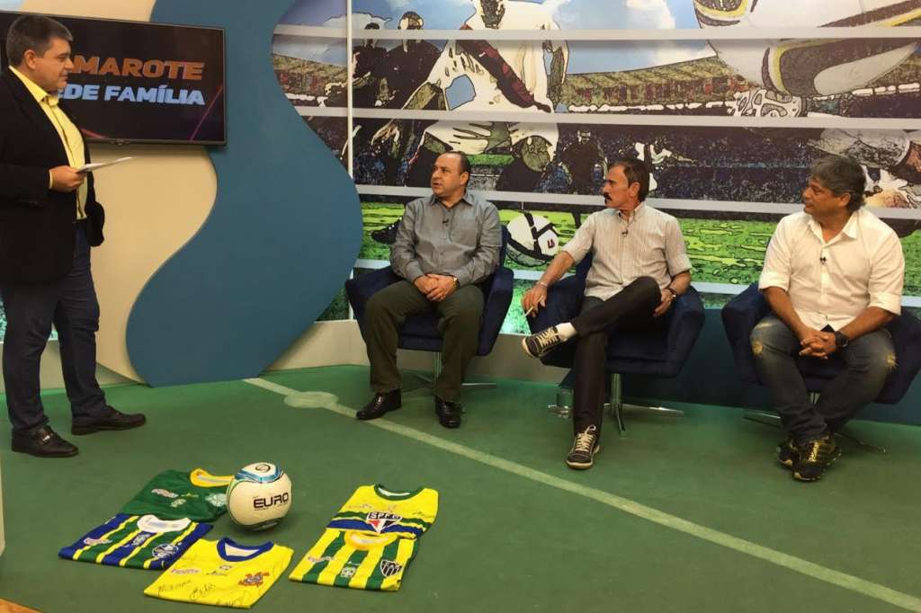 O treinador Marcelo Veiga foi convidado do programa Camarote desta segunda-feira