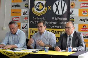 Paulistão: São Bernardo lança campanha Futebol Sustentável para jogo contra XV