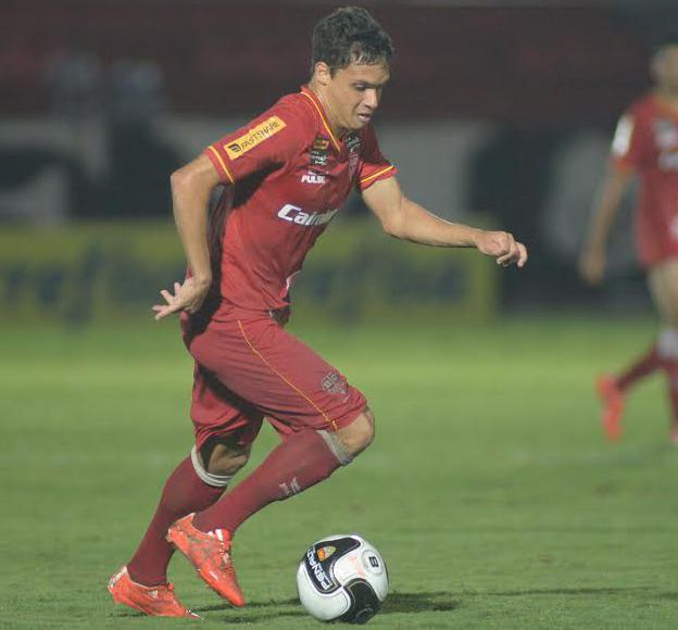 O meio campista Mike foi o autor do único gol do Osasco Audax na derrota para a Ponte Preta na última quarta-feira - Renato Silvestre/ZOPRESS