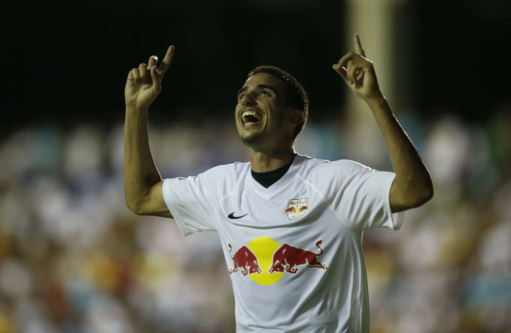 Thiago Galhardo marcou o primeiro gol do Red Bull Brasil - Foto: Divulgação/Red Bull Brasil