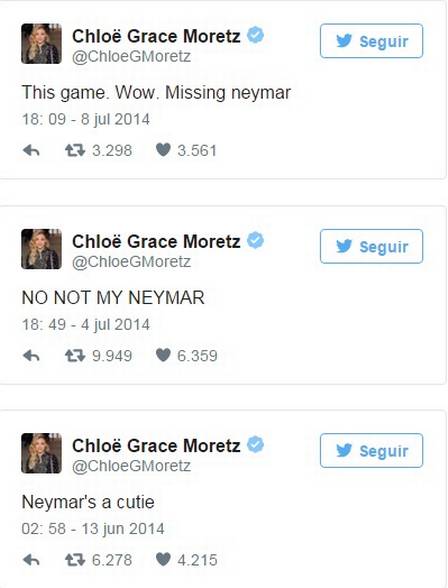 Chloë Grace Moretz é Neymar ESTÃO Namorando - Afirma Site 