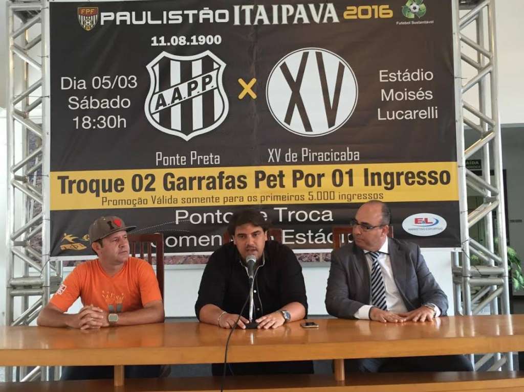 Ponte Preta acredita no Futebol Sustentável: 