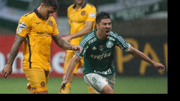 O argentino Cristaldo, mais uma vez, marcou seu gol, comprovando fama de artilheiro dos gols importantes