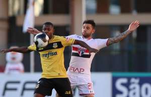 Paulistão: Indicado a craque da rodada, Tatá vibra no São Bernardo