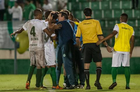 Pintado voltou a dizer que não deixará o Guarani - Rodrigo Villalba/Guarani FC