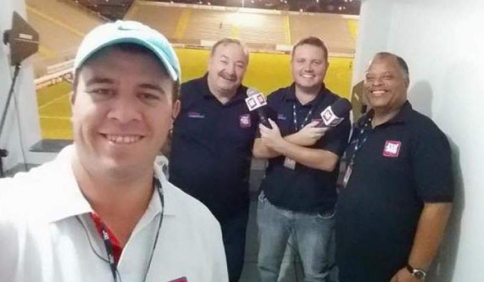 Equipe de esporte da Rádio Raizes FM de Capivari