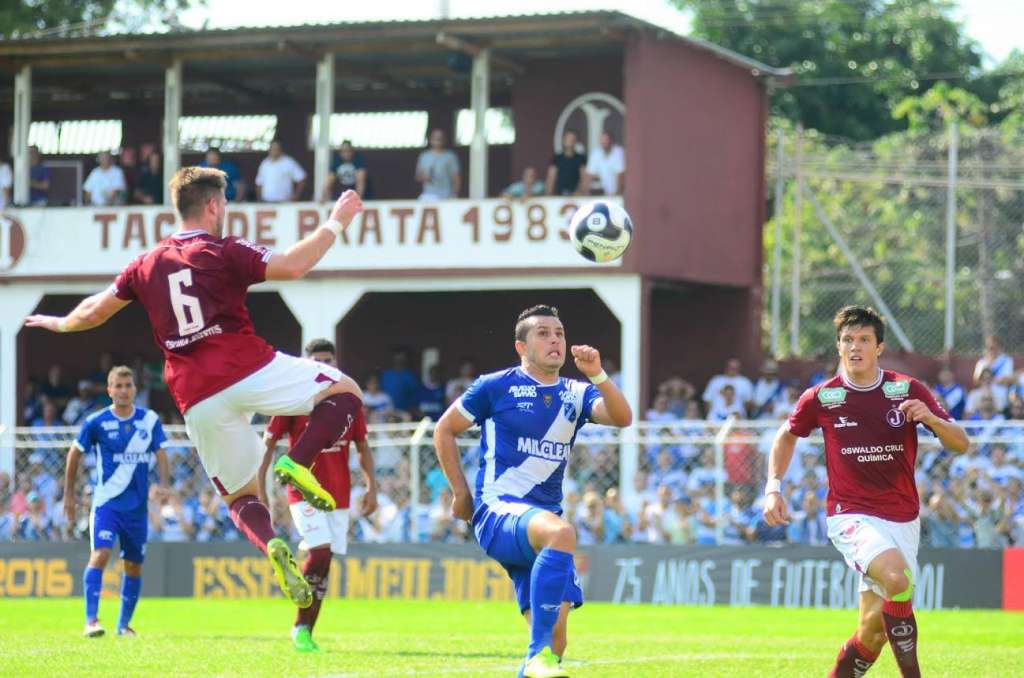 Juventus e Taubaté abusaram de perder gols neste sábado. (Crédito foto: Bruno Castilho/EC Taubaté)