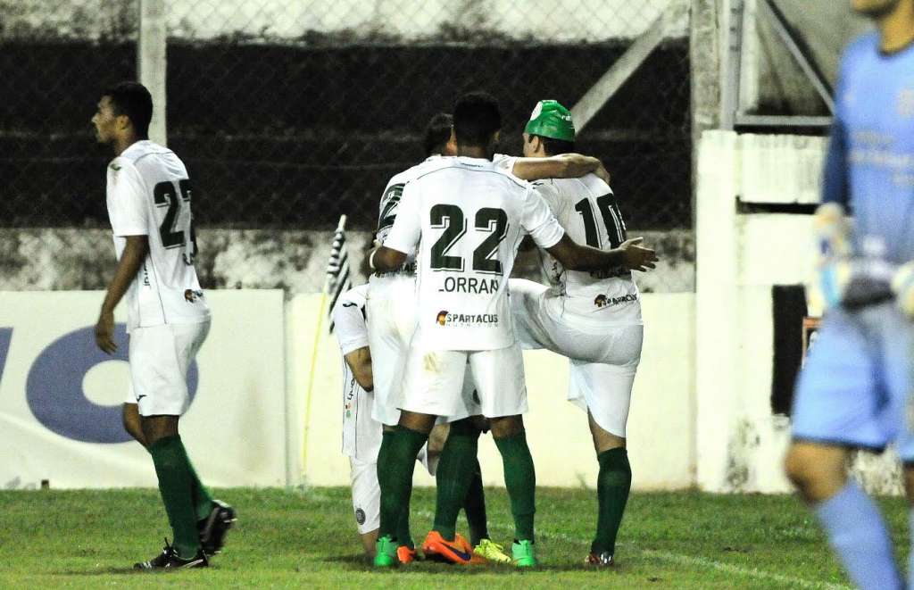 Fumagalli comemora primeiro gol do Guarani fora de casa. (Crédito foto: Rodrigo Villalba/ Guarani FC)