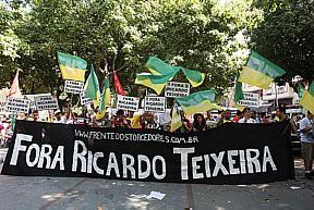 Até a população brasileira pediu a saída de Ricardo Teixeira da CBF