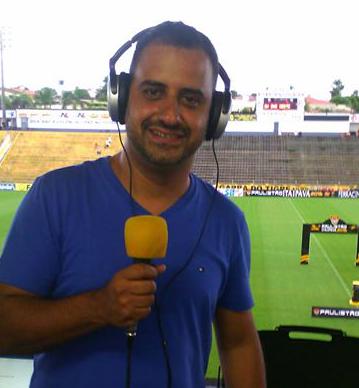 André Serafim brilhante narrador da Rádio 107 FM de Itápolis