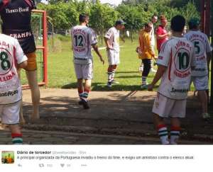 Paulista A2: Organizada da Portuguesa invade CT e pede jogo-treino contra profissionais