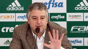 Paulistão: Paulo Nobre diz confiar no elenco do Palmeiras e assume culpa por má fase