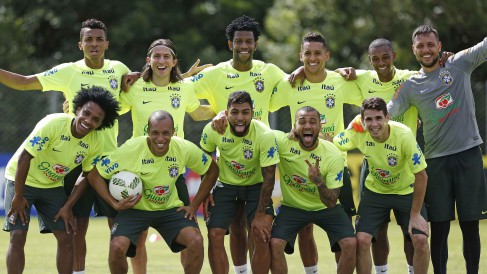 Brasil está confiante para partida contra Paraguai