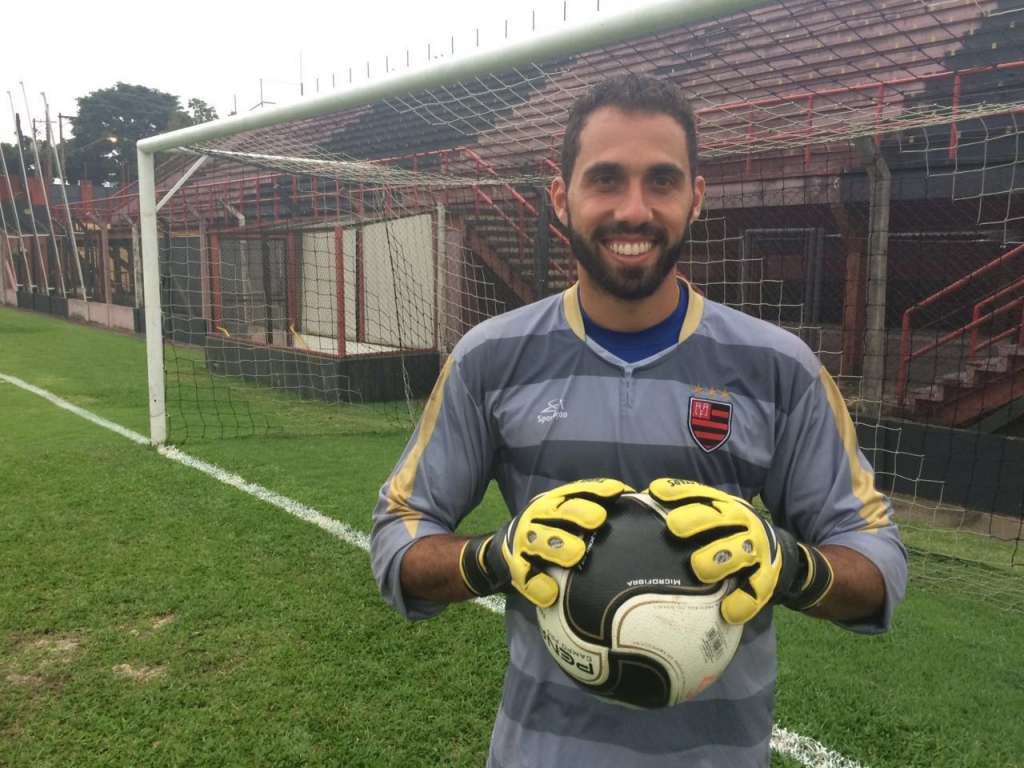 Mais uma vez, o goleiro Wagner fechou o gol do invicto Flamengo. (Foto: Marcos Vieira / AA Flamengo)
