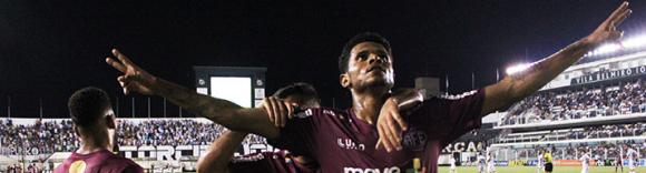 Thiago Marques fez o gol da Ferroviária que depois levou quatro do Santos