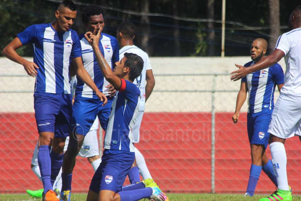 Rodrigo marcou um dos gols do Nacional no empate com o São José FC. (Foto: Luciano Santoliv / ANAC)