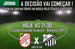ENQUETE FI: BATATAIS OU BRAGANTINO, QUEM SAI NA FRENTE NA BUSCA PELO ACESSO?