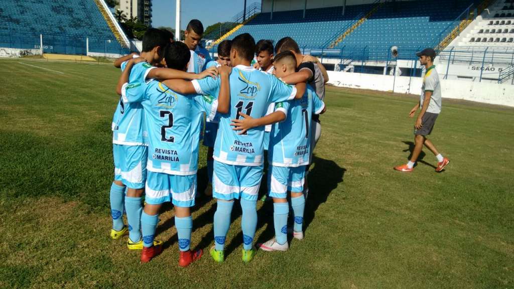 Sub 15 do Marília goleia por 3 a 0 na estreia do Campeonato Paulista - Divulgação