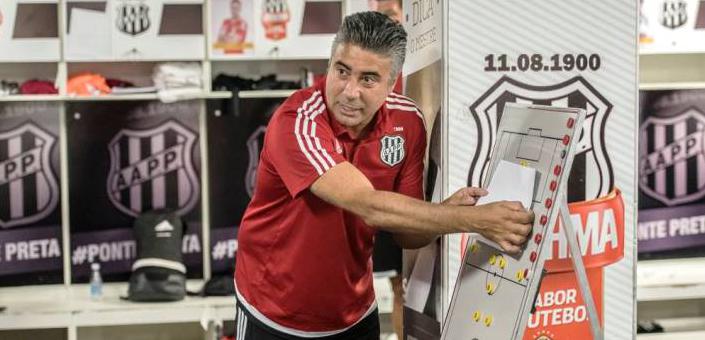 Alexandre Gallo promete novidades na Ponte Preta contra a Caldense pela Copa do Brasil