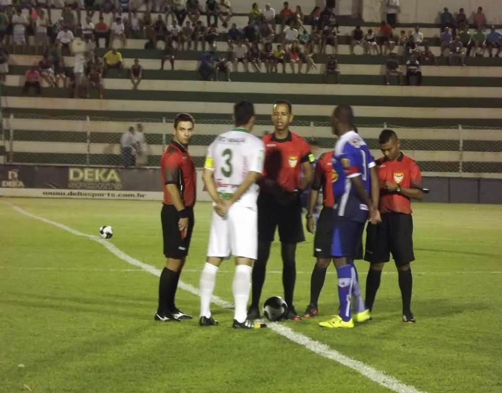O trio de arbitragem que apitou Rio Preto x Catanduvense foi elogiado por dirigente da Catanduvense