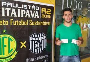 Paulista A2: Mirassol tenta liberação de Ferreira para decisão contra União Barbarense