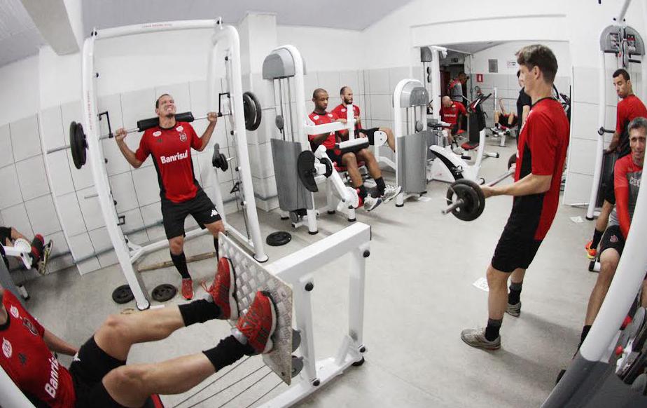 Os jogadores do Brasil se apresentaram nessa segunda-feira para a disputa da Série B do Campeonato Brasileiro 