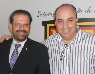 Reinaldo Carneiro e Edivaldo Ferraz: estádios cheios no Interior