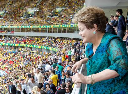 Dilma foi vaiada nos estádios que esteve na Copa do Mundo