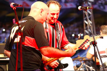 Rogério Ceni em sua despedida como jogador no Morumbi