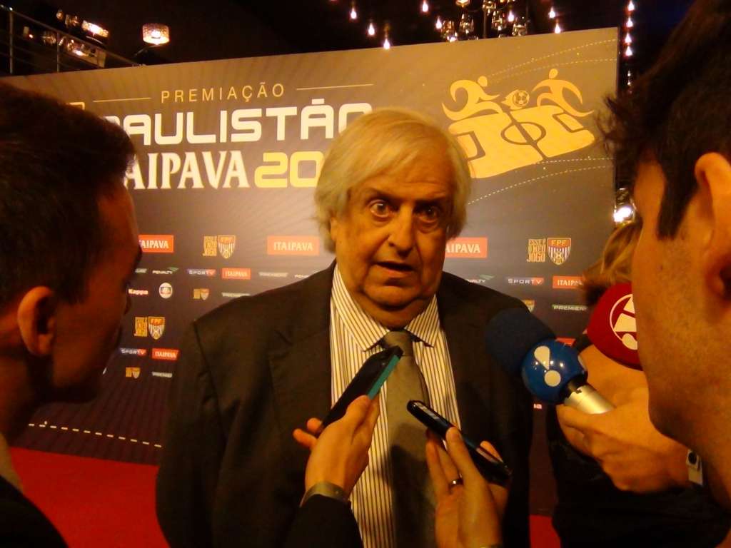 Modesto Roma foi muito assediado pelos jornalistas