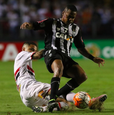 São Paulo mostrou garra e força na marcação contra o Atlético-MG