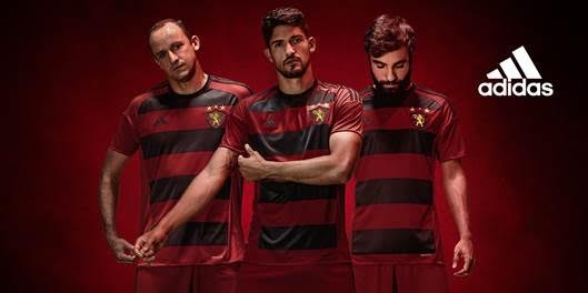 Nova camisa do Sport para a disputa do Brasileirão resgata listras horizontais