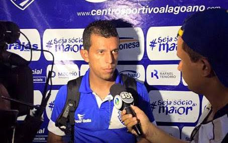 Série D: Didira analisa grupo do CSA e espera acesso com o clube alagoano