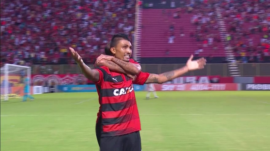 Kieza marcou o terceiro gol do Vitória contra o Corinthians - Foto: Reprodução Twitter