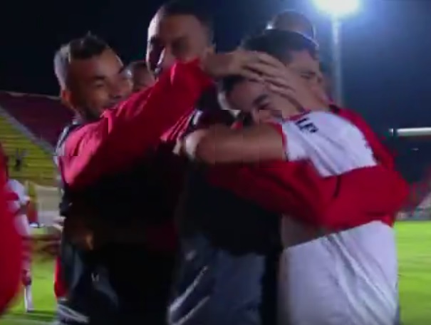 Luidy abriu o placar para o CRB ainda no primeiro tempo com um golaço