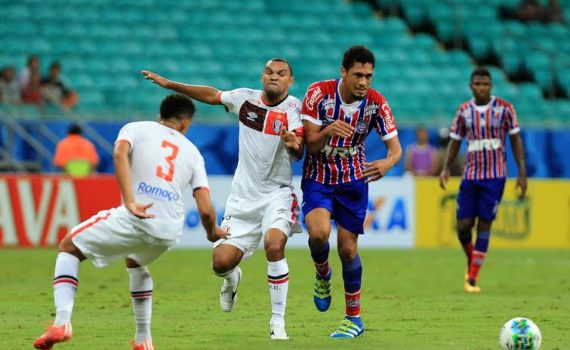 Joinville foi totalmente dominado pelo Bahia ao longo dos 90 minutos