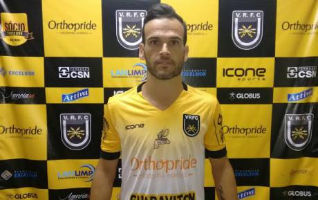 Volta Redonda acerta a contratação do meia Michel Cury (Foto: Divulgação) 