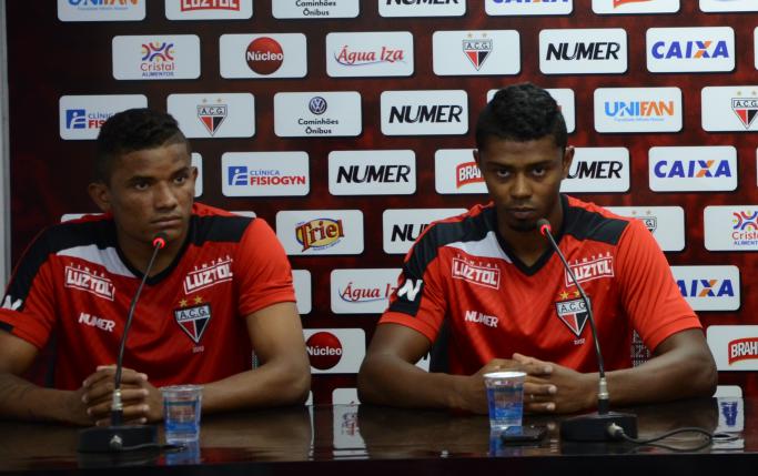 Luís Soares e Ricardo Silva já podem defender Atlético contra Vila Nova - Foto: Assessoria Atlético Goianiense