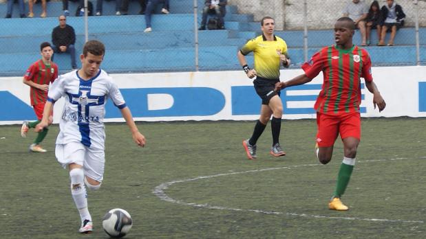 Água Santa fez um jogo equilibrado contra a Portuguesa Santista, mas perdeu por 1 a 0. Foto: Água Santa - Oficial