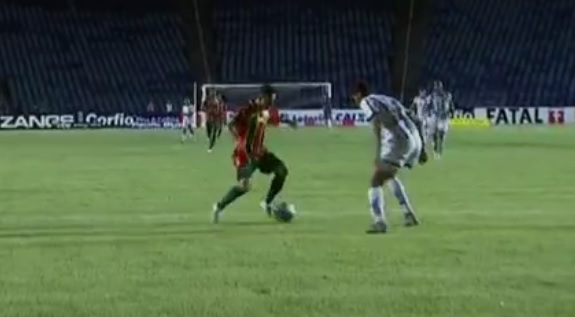 Sampaio Corrêa e Bragantino fizeram uma partida muito fraca tecnicamente nesta terça-feira