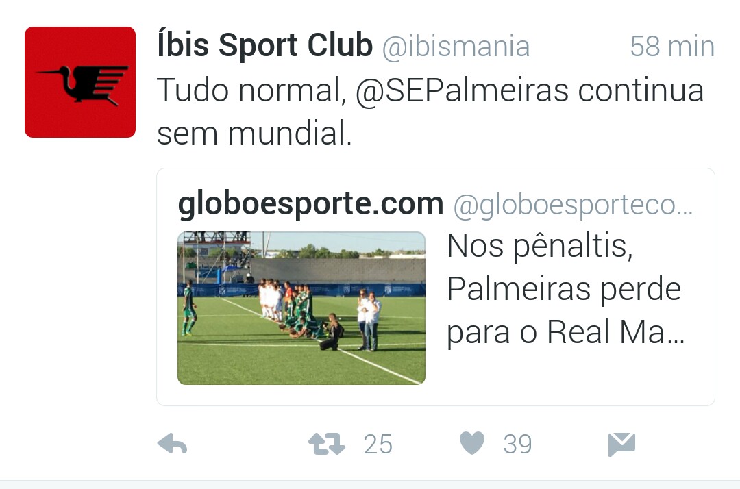 Faixa em avenida no interior de São Paulo zoa o Palmeiras após