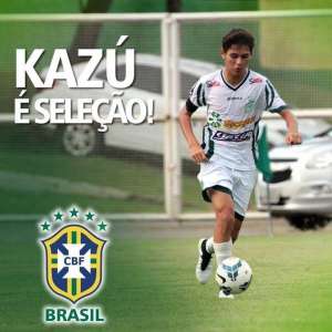 Série B: Meia Kazú do Luverdense é convocado para a Seleção Brasileira Sub-18