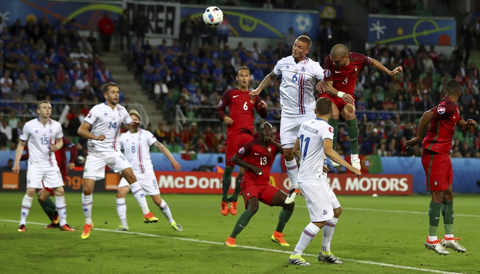 EUROCOPA: Ronaldo passa em branco, goleiro salva e Islândia arranca empate com Portugal