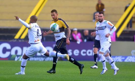 Tupi tirou os 100% em casa do Criciúma. Foto: Caio Marcelo - Criciúma - Oficial