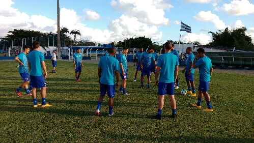 Martelotte comandou último treino em Maceió