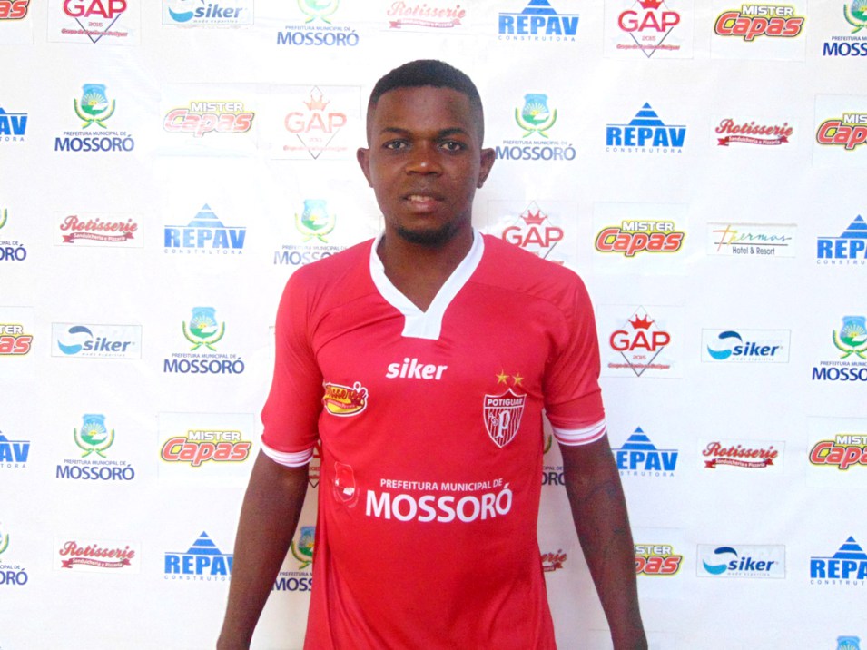 Série D: Potiguar apresenta atacante nigeriano Yerien