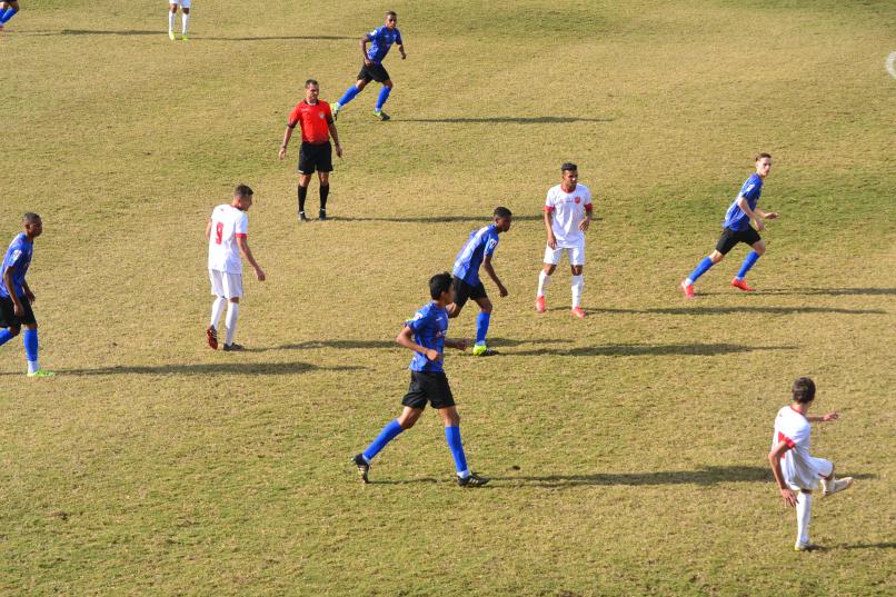 Clássico entre Atlético Mogi e União Mogi terminou em 0 a 0 (Foto: Guilherme Borges / Comunicação União Mogi FC)