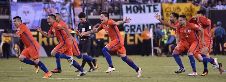 Chilenos confirmam a hegemonia no futebol das Américas. Quem diria!